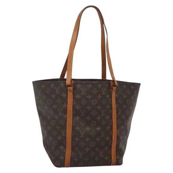 LOUIS VUITTON Monogram Sac Shopping Tote Bag M51108 LV Auth hk2885 - Picture 1 of 16